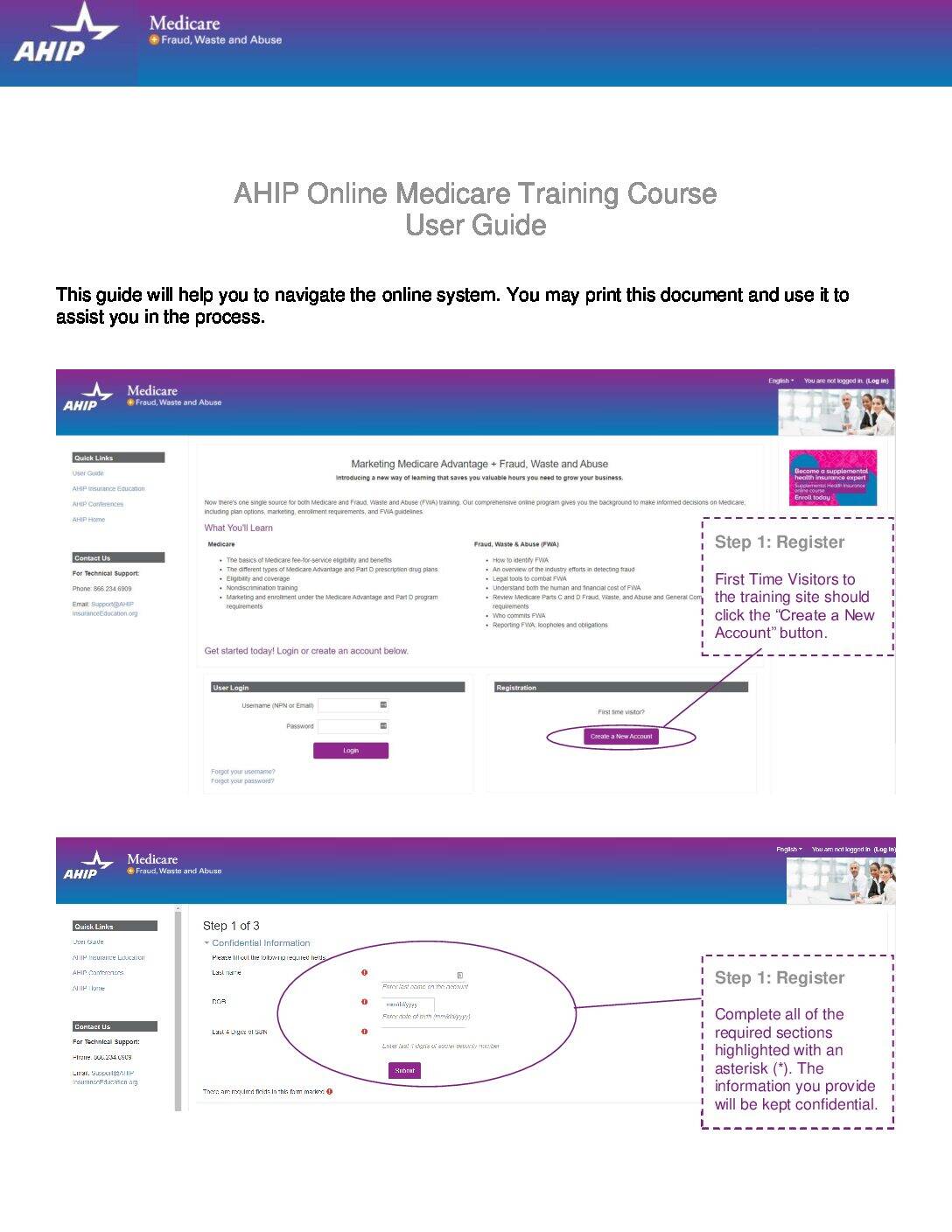 Online Courses - AHIP
